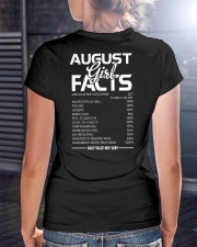 AUGUST GIRL FACTS Ladies T-Shirt lifestyle-women-crewneck-back-3