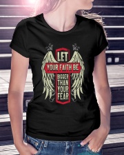 THE FAITH - WARRIOR OF CHRIST Ladies T-Shirt lifestyle-women-crewneck-front-7