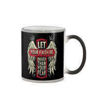 THE FAITH - WARRIOR OF CHRIST Color Changing Mug thumbnail