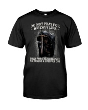 PRAY - WARRIOR OF CHRIST Classic T-Shirt front