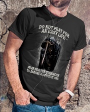 PRAY - WARRIOR OF CHRIST Classic T-Shirt lifestyle-mens-crewneck-front-4