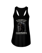 PRAY - WARRIOR OF CHRIST Ladies Flowy Tank thumbnail
