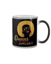 QUEENS ARE BORN IN JANUARY Color Changing Mug thumbnail