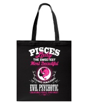 PISCES LADY - THE SWEETEST MOST BEAUTIFUL Tote Bag thumbnail