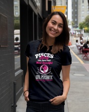 PISCES LADY - THE SWEETEST MOST BEAUTIFUL Ladies T-Shirt lifestyle-women-crewneck-front-5