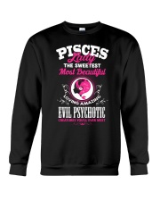 PISCES LADY - THE SWEETEST MOST BEAUTIFUL Crewneck Sweatshirt thumbnail