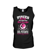 PISCES LADY - THE SWEETEST MOST BEAUTIFUL Unisex Tank thumbnail