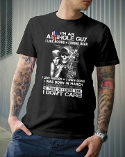 IM AN ASSHOLE MARCH GUY Classic T-Shirt lifestyle-mens-crewneck-front-6
