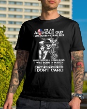IM AN ASSHOLE MARCH GUY Classic T-Shirt lifestyle-mens-crewneck-front-8
