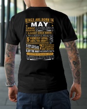 KINGS ARE BORN IN MAY Classic T-Shirt lifestyle-mens-crewneck-back-3