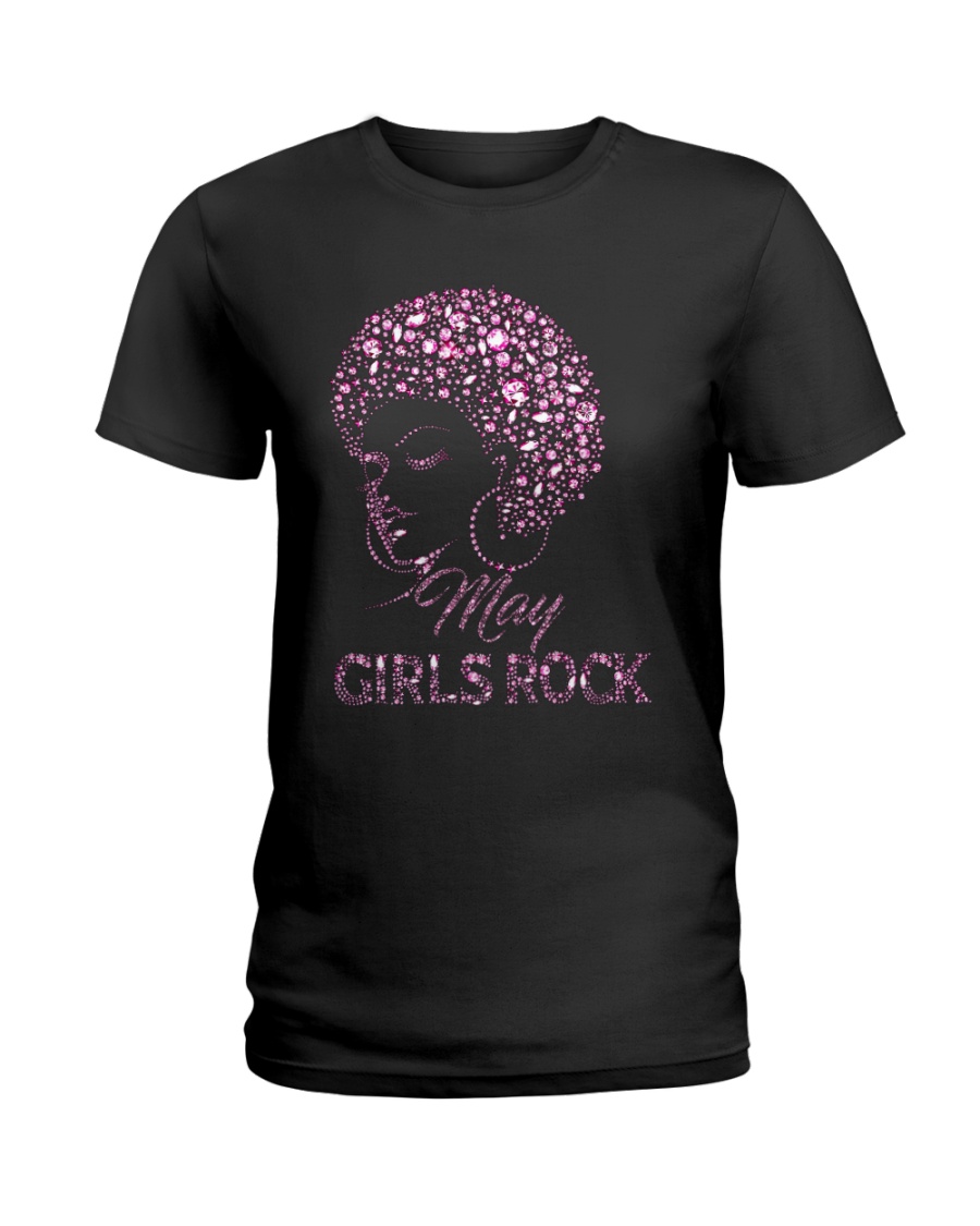 MAY GIRLS ROCK Ladies T-Shirt
