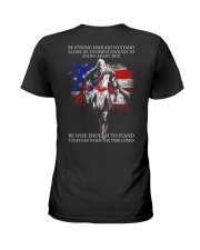 BE STRONG - WARRIOR OF CHRIST Ladies T-Shirt thumbnail