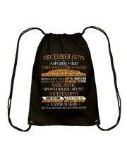 DECEMBER GUYS AMAZING IN BED Drawstring Bag thumbnail