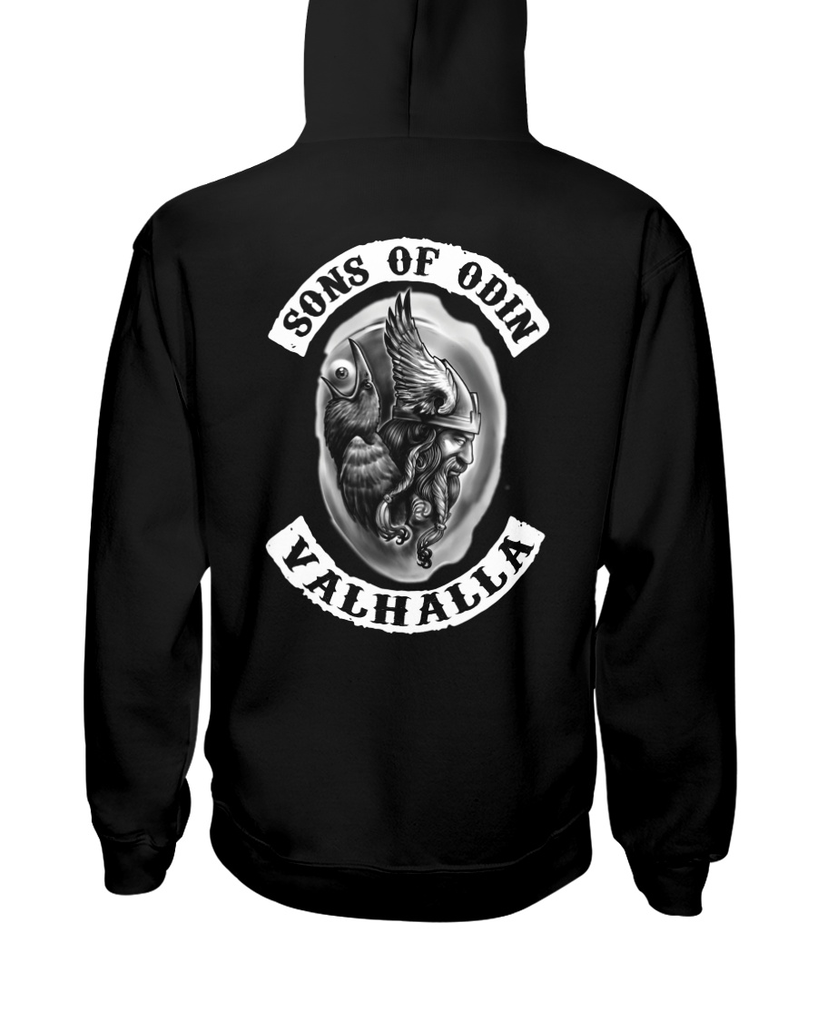 VIKINGS VALHALLA - SONS OF ODIN Hooded Sweatshirt