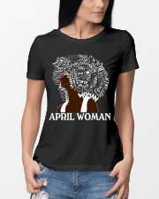 APRIL BLACK WOMAN Ladies T-Shirt lifestyle-women-crewneck-front-10