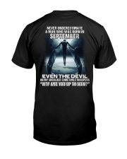 DEVIL WHISPERED - SEPTEMBER Classic T-Shirt back