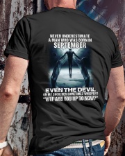 DEVIL WHISPERED - SEPTEMBER Classic T-Shirt lifestyle-mens-crewneck-back-2