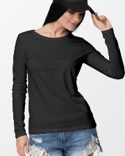 NEVER UNDERESTIMATE THIS AUGUST GIRL Long Sleeve Tee lifestyle-unisex-longsleeve-front-4