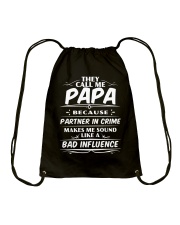 THEY CALL ME PAPA Drawstring Bag thumbnail