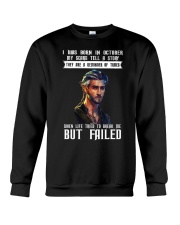 MY SCARS TELL A STORY - OCTOBER Crewneck Sweatshirt thumbnail