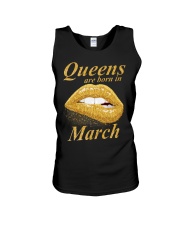 QUEENS ARE BORN IN MARCH Unisex Tank thumbnail