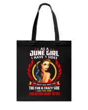 AS A JUNE GIRL Tote Bag thumbnail