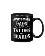 AWESOME DADS HAVE TATTOOS AND BEARDS Mug thumbnail