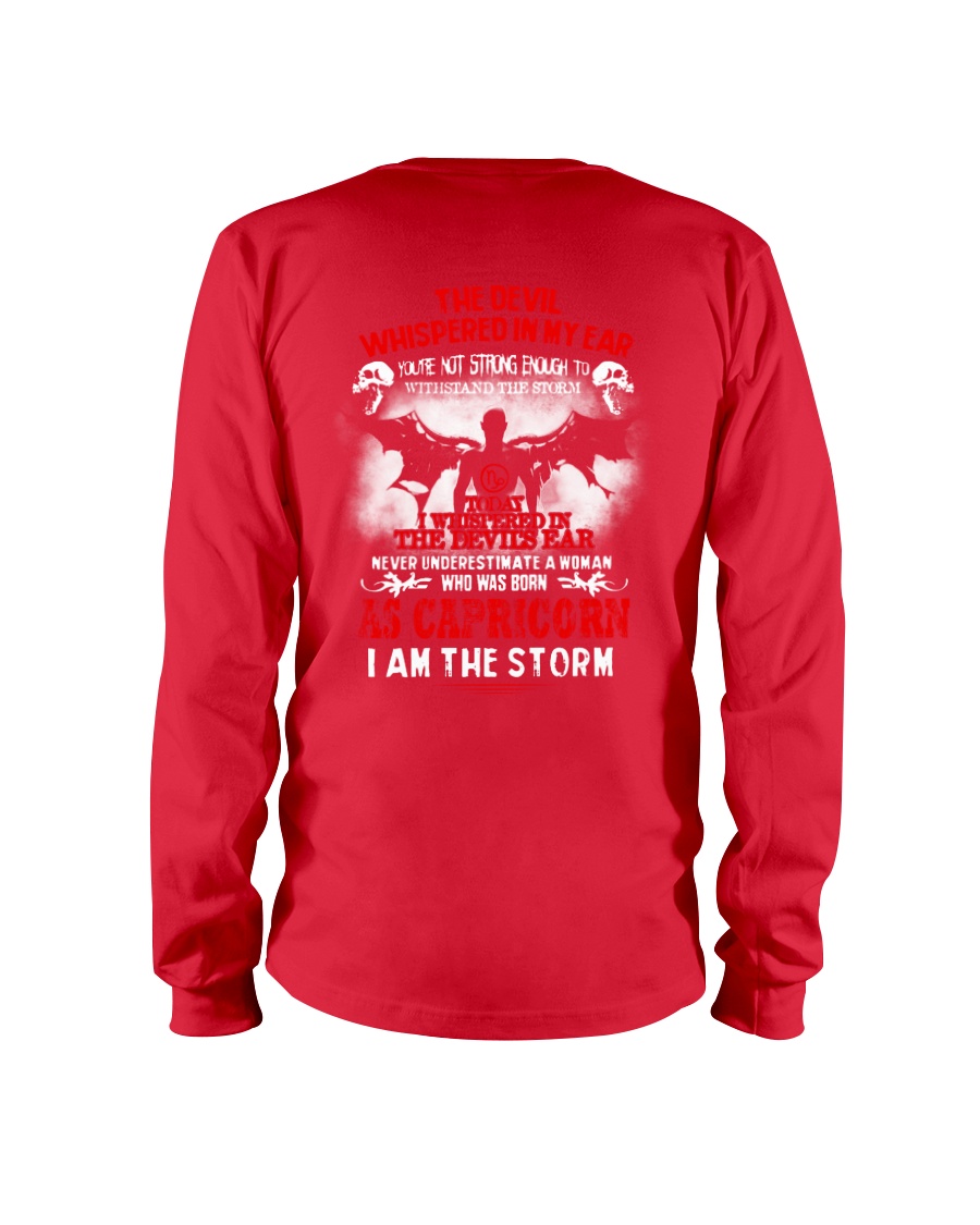DEVIL WHISPERED - CAPRICORN Long Sleeve Tee