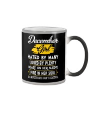 DECEMBER GIRL - HATED BY MANY - LOVED BY PLENTY Color Changing Mug thumbnail