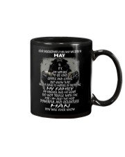 NEVER UNDERESTIMATE A MAN WHO WAS BORN IN MAY Mug thumbnail
