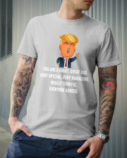 YOU ARE A GREAT DAD Classic T-Shirt lifestyle-mens-crewneck-front-6