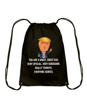 YOU ARE A GREAT DAD Drawstring Bag thumbnail