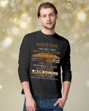 AUGUST GUYS AMAZING IN BED Long Sleeve Tee lifestyle-holiday-longsleeves-front-3