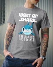 AUGUST GUY SHARK DOO DOO DOO Classic T-Shirt lifestyle-mens-crewneck-front-6