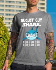 AUGUST GUY SHARK DOO DOO DOO Classic T-Shirt lifestyle-mens-crewneck-front-8