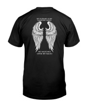 MY HUSBAND IS MY GUARDIAN ANGEL Classic T-Shirt thumbnail