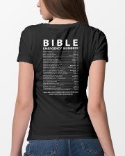 BIBLE - WARRIOR OF CHRIST Ladies T-Shirt lifestyle-women-crewneck-back-4