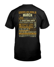 LEGENDS ARE BORN IN MARCH Classic T-Shirt thumbnail