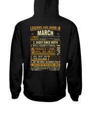 LEGENDS ARE BORN IN MARCH Hooded Sweatshirt thumbnail