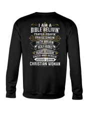 BIBLE VELIVIN - WARRIOR OF CHRIST Crewneck Sweatshirt thumbnail