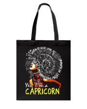 YES I AM A CAPRICORN Tote Bag thumbnail
