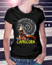 YES I AM A CAPRICORN Ladies T-Shirt lifestyle-women-crewneck-front-7