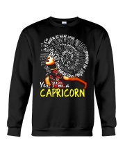 YES I AM A CAPRICORN Crewneck Sweatshirt thumbnail