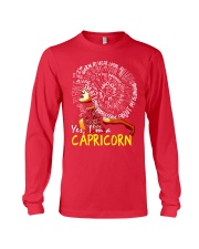 YES I AM A CAPRICORN Long Sleeve Tee front