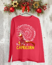 YES I AM A CAPRICORN Long Sleeve Tee lifestyle-holiday-longsleeves-front-2