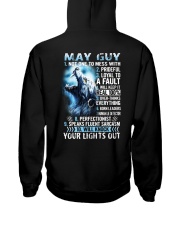 MAY GUY NOT ONE TO MESS WITH Hooded Sweatshirt thumbnail