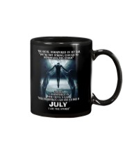 DEVIL WHISPERED - JULY Mug tile