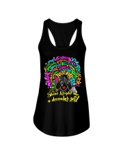 SHINE BRIGHT LIKE A DECEMBER GIRL Ladies Flowy Tank thumbnail