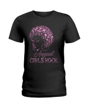 AUGUST GIRLS ROCK Ladies T-Shirt front