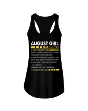 AUGUST GIRL FACTS Ladies Flowy Tank tile